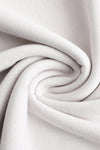SWAYING/KNIT wool double-sided contrast slit skirt SW24SS3B30 white